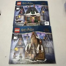 Lego Harry Potter Hogsmeade Village Visit Instructions 76388 Book 1 and Book 2