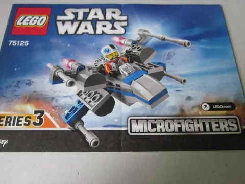 Lego Building Instructions Instruction Star Wars 75125 Microfighters Series 3