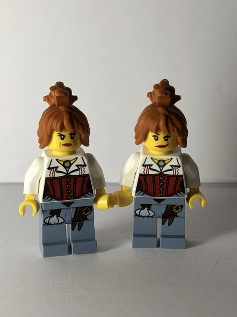 LOT OF 2 LEGO Monster Fighters Ann Lee minifigure 9462 9467 mof002