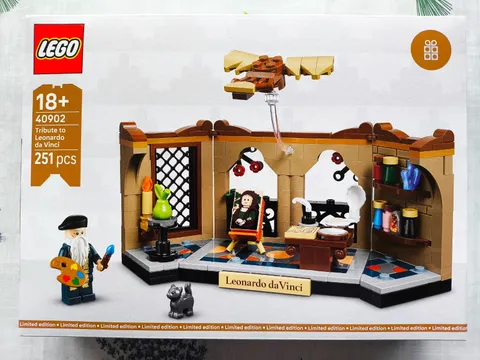 LEGO 40902 Tribute to Leonardo da Vinci New Sealed