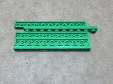 LEGO Parts - Bright Green Plate 1 x 10 - No 4477 - QTY 5