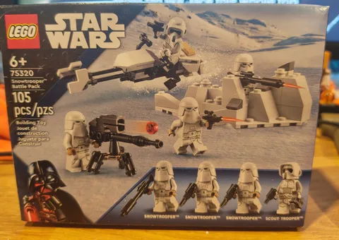 NEW Lego Star Wars 75320 Snowtrooper Battle Pack Retired Sealed 