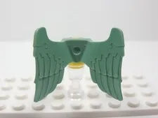LEGO Sand Green Wings w/ Neck Bracket Minifig Angel H12