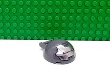 Lego 1 Dark Bluish Gray 4x4x1 2/3 Canopy Dome War Machine  Windscreen NEW