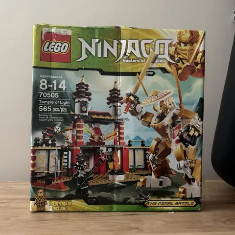 LEGO NINJAGO Temple of Light 70505 565 pcs Golden Ninja Included Box
