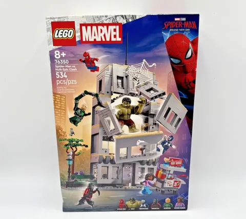LEGO Marvel: Spider-Man vs Hulk Epic Clash (76350)