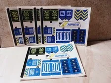 New LEGO Ninja Sticker Set Lot of 5 Stickers Ninja Double O Time Machine Portals