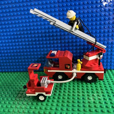 Vintage LEGO Classic Town BLAZE BATTLER # 6593 100% COMPLETE Great Condition