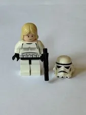 Luke Skywalker Stormtrooper Star Wars Genuine Lego Minifigure 10188 sw0204