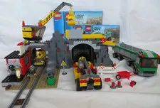 LEGO 4204 The Mine City Mining Crane Truck Train Conveyor Belt Cave 2012
