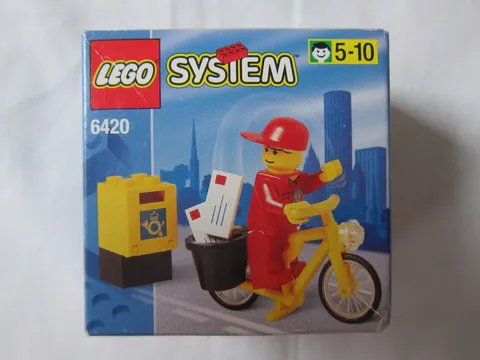 LEGO 6420 Postman Mail Carrier 1998, Original Packaging Sealed