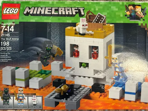 LEGO Minecraft: The Skull Arena (21145) ~ Retired ~ Complete ~