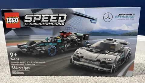 LEGO 76909 Mercedes-AMG F1 W12 E Performance & Project One RETIRED & Sealed 