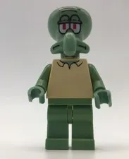 LEGO Squidward Minifigure (bob020) - Fast Shipping - Mint