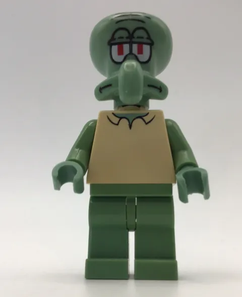 LEGO Squidward Minifigure (bob020) - Fast Shipping - Mint
