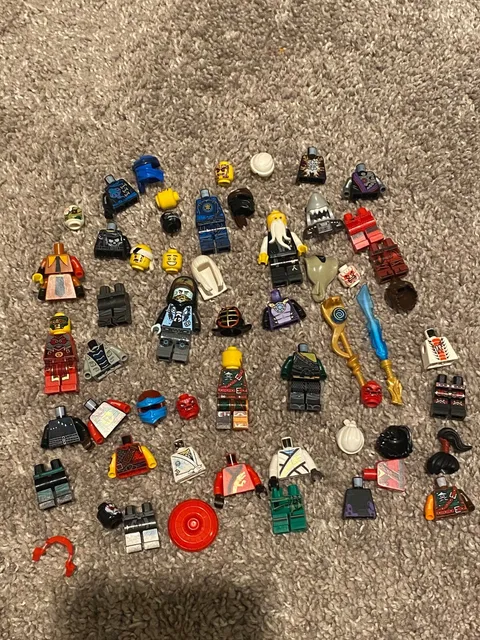 MASSIVE Lego Ninjago Parts Lot! Original Lego Ninjago Parts! PLEASE VIEW PICS!!!