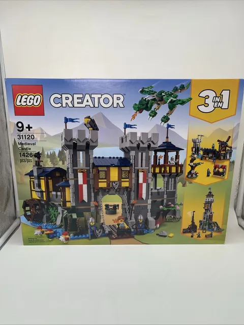 LEGO CREATOR: Medieval Castle (31120) | 3 in 1 | New | Retired | Free Ship