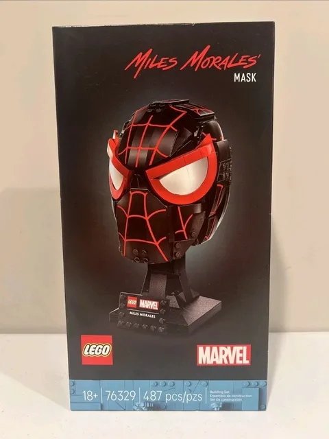 LEGO Marvel Miles Morales Mask 76329 Spider-Man Helmet 487 pcs New Sealed