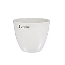 Porcelain Crucible Cup 200ml for Foundry Fusion Casting Refining