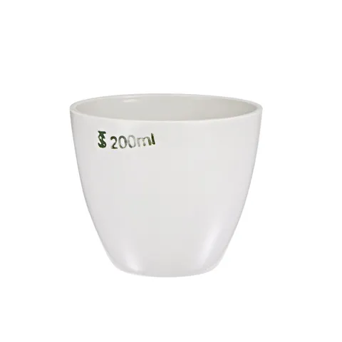 Porcelain Crucible Cup 200ml for Foundry Fusion Casting Refining