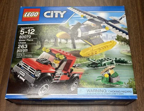 LEGO City Water Plane Chase 60070 New In Box Retired Sealed Set - Police