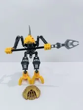 Lego Bionicle 7138 Rahkshi Stars Golden Shield NOT Complete Worn Manual *READ*