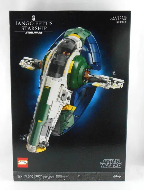 Box Only Lego Star Wars Jango Fetts Starship UCS Empty Good Condition