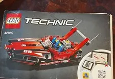 LEGO 42089 TECHNIC Instruction Manual ONLY Power Boat