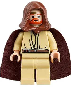 LEGO® Minifigure Star Wars sw0234 Obi-Wan Kenobi Young Light Nougat Reddish Brow