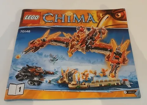 Lego notices de montage Instruction CHIMA 70146