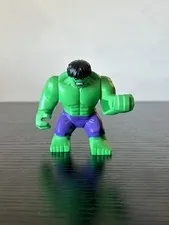 LEGO Super Heroes Hulk Minifigure Big Fig Avengers Green Purple sh0095 76018 Set