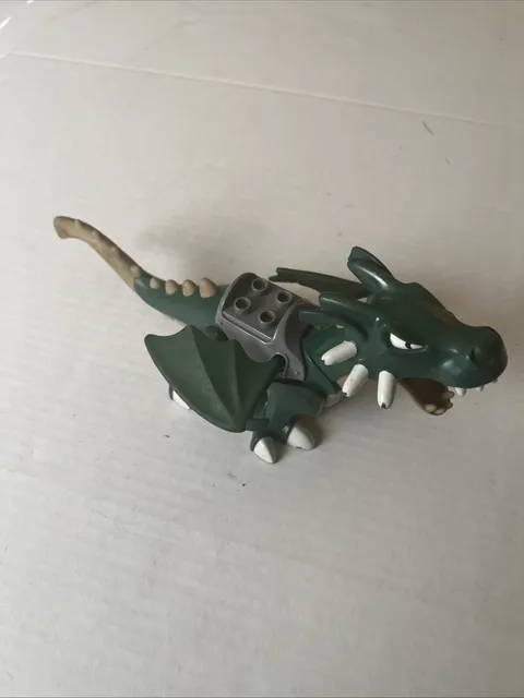 LEGO DUPLO Animal Land Large Dragon w/ Saddle Tan Underside 2004 Sets 4785 7846