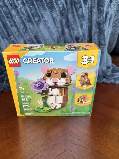 Lego 31376 Creator 3 in 1 Cute Hamster with a Flower - NEW SEALED!! TR194 By Dmg