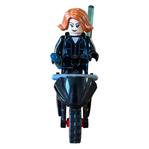 LEGO Black Widow Minifigure 76050 Marvel Crossbones Hazard Heist And Bike