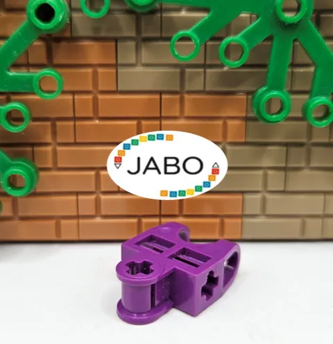 (S13 / 9 / 5) LEGO Technic 32174 Axle Connector 2 x 3 Axle Connector Purple
