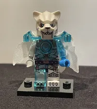 LEGO Sir Fangar Minifigure w/ White Cape, Legends of Chima loc086
