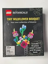 Lego Botanicals Tiny Wildflower Bouquet 95 pc set with 32-page hardcover 5010076