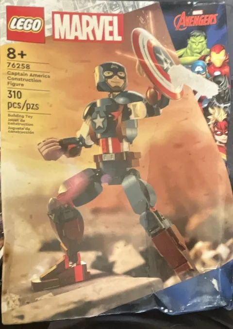 LEGO Marvel 76258 Captain America Construction Figure 310 pcs 8+