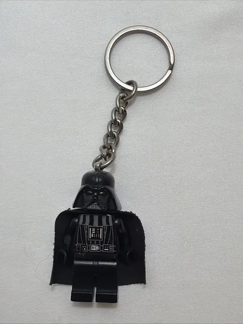 Lego Star Wars Darth Vader Minifigure Keychain - #850353b - 2008 - Death Star