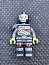 LEGO Ninjago Bone Warrior Minifigure lime green skull head Core