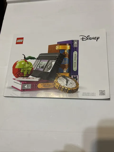 LEGO 43227 Disney Villains Icons – Instruction Manual Booklet Only