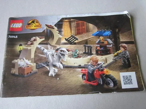 Lego Jurassic World Building Instructions Instruction 76945