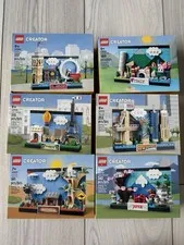 LEGO Postcards Paris 40568 London 40569 Australia 40651 Italy 40818, 40713 40519