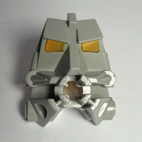 LEGO Bionicle Head Connector Block 32553 with yellow eyes