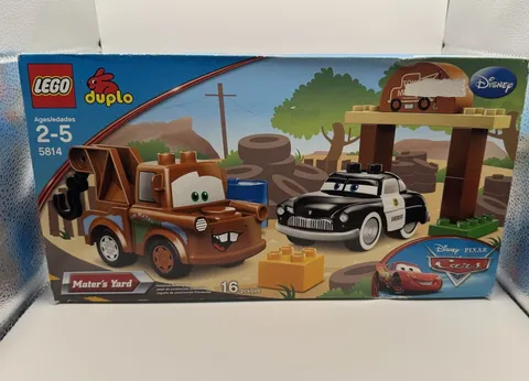 LEGO Duplo Disney Cars 5814 Mater's Yard Creativity Kid Building Toy NEW  