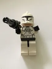 LEGO Star Wars Clone Trooper Phase 1 Minifigure sw0201 Blaster