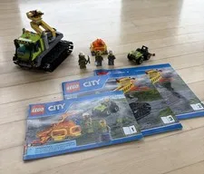 Lego City 60122 Volcano Crawler