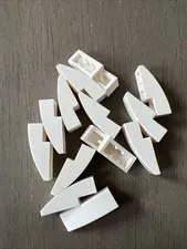 LEGO 50950 White Slope, Curved 3 x 1 - 13 Pieces