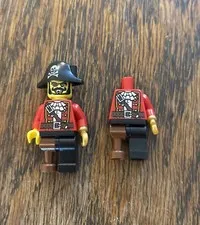 LEGO Minifigures Series 8 Pirate Captain COL127 CMF Minifigure & Parts