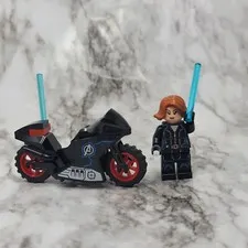 Lego Black Widow Minifigure Marvel 76050